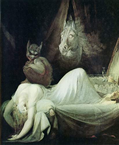 Henry Fuseli - Nachtmahr (1802)