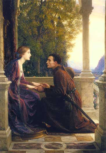 The end of the quest, sir frank dicksee